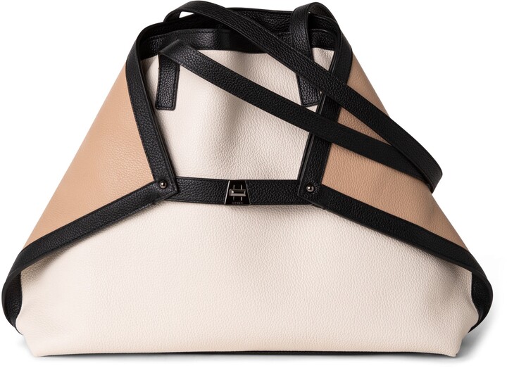 Louis Cardy, Bags, Elegant Faux Leather Colorblock Shoulder Bag