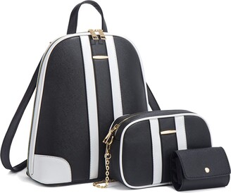FANDARE Mini Backpack Women's Fashion Backpacks Small Crossbody Bags Travel  Shoulder Bags Handbag Girls School Daypacks Waterproof PU Leather Black :  : Fashion
