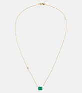 Thumbnail for your product : Shay Jewelry 18kt Yellow Gold Necklace With Emeralds And Diamonds