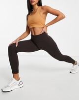 Thumbnail for your product : Lorna Jane Evie ankle biter leggings in brown