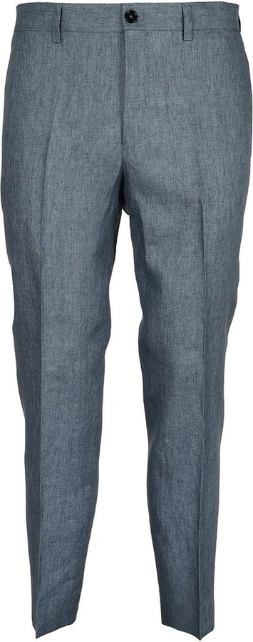 BE ABLE Pleated Linen Pants