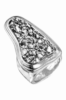 Thumbnail for your product : Belle Noel by Kim Kardashian Palladium Nugget Cocktail Ring