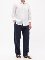 Thumbnail for your product : Vilebrequin Linen Trousers - Navy
