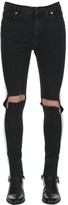 Thumbnail for your product : Skinny Phrase Painter Cotton Denim Jeans