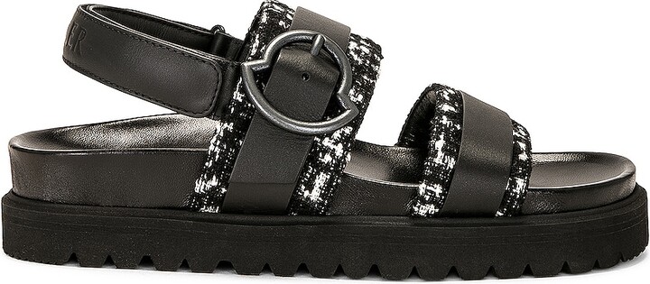 【MONCLER】Bell Buckle サンダル Moncler Bell Buckle Sandal in Black - ShopStyle