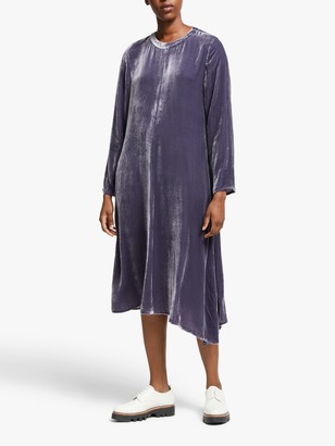 eileen fisher purple dress