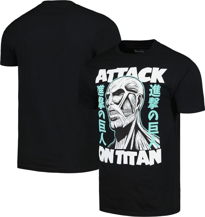 Ripple Junction Men's Black Attack on Titan Graphic T-Shirt