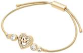 MICHAEL KORS Gold Tone Heart and 