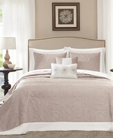 Thumbnail for your product : Madison Home USA Ashbury Quilted 5-Pc. Bedspread Set, Full/Queen