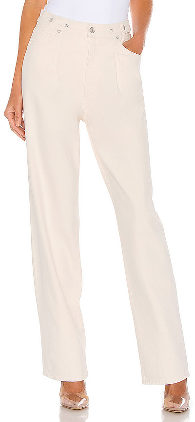 agolde baggy oversized jeans with pleats