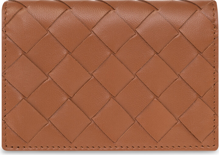 Bottega Veneta Card Holder  - Brown