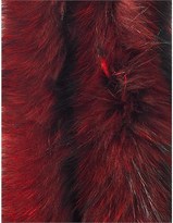 Thumbnail for your product : Charlotte Simone Berry Red Fur Scarf Cuff