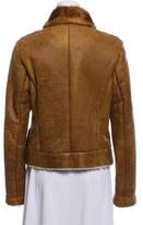 Thumbnail for your product : Prada Mink-Trimmed Shearling Jacket