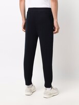 Thumbnail for your product : Extreme Cashmere High-Waisted Cashmere Track Pants