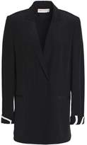 Thumbnail for your product : Emilio Pucci Double-Breasted Crepe De Chine Blazer