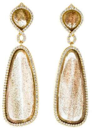 Melinda Maria Crystal Drop Earrings