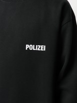 Thumbnail for your product : Vetements Polizei print oversized sweatshirt