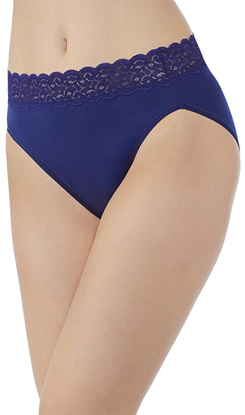 Vanity Fair Women's Flattering Lace Cotton Stretch Panties - ShopStyle