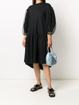 Thumbnail for your product : Simone Rocha Puffed Sleeves Flared Dress
