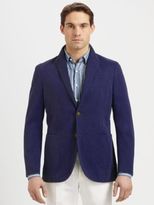 Thumbnail for your product : Montedoro SLOWEAR Single-Breasted Twill Blazer