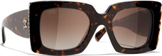 Chanel Brown Sunglasses For Women