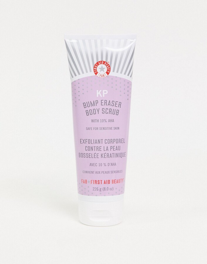 First Aid Beauty KP Bump Eraser Body Scrub With 10% AHA Gift Set