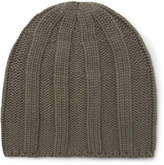 Thumbnail for your product : Brunello Cucinelli Cable-Knit Cashmere Beanie - Men - Green