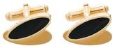 Thumbnail for your product : Lanvin oval shaped cufflinks
