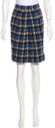 Lela Rose Patterned Knee-Length Skirt
