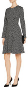 Thumbnail for your product : Lela Rose Reversible printed cotton-blend dress