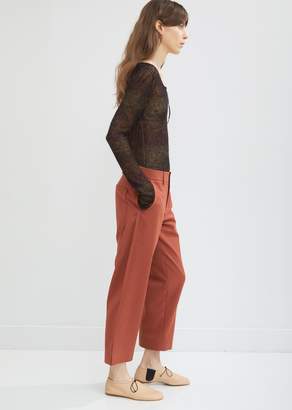 Acne Studios Flared Leg Cropped Trousers
