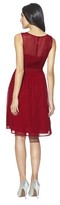 Thumbnail for your product : TEVOLIOTM  Women's Chiffon Illusion Sleeveless Bridesmaid Dress - Limited Availability Colors