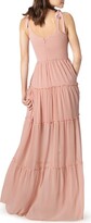 Thumbnail for your product : Dress the Population Adonia Tiered Tie Strap Maxi Dress