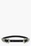 Thumbnail for your product : boohoo Womens Julia Western Double Buckle Belt in Black size One Size