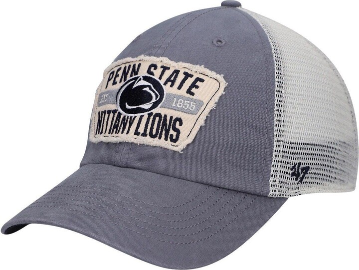 47 Brand / Men's Penn State Nittany Lions White Captain Adjustable Hat