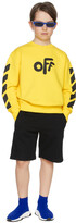 Thumbnail for your product : Off-White Kids Yellow Arrow Sweatshirt