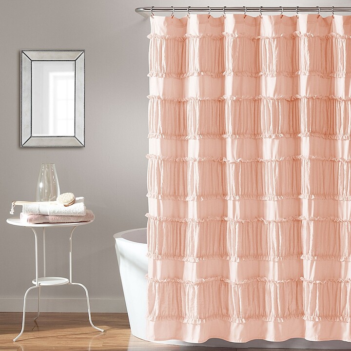 Decorative Shower Curtains The, Lush Decor Keila Shower Curtain Rod