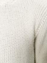 Thumbnail for your product : Maison Flaneur shoulder detail jumper