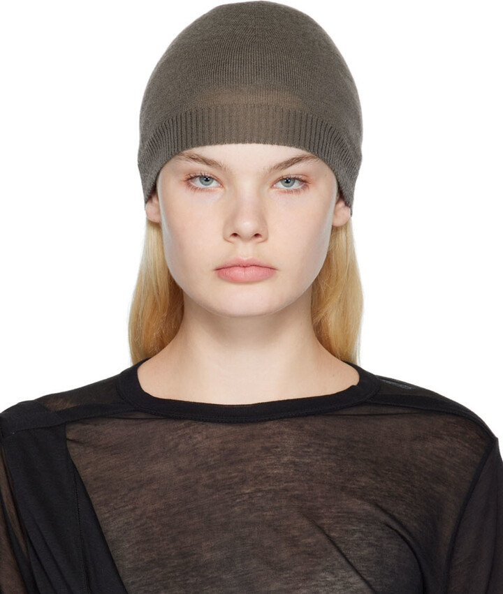 Grey Cashmere Beanie | Shop The Largest Collection | ShopStyle