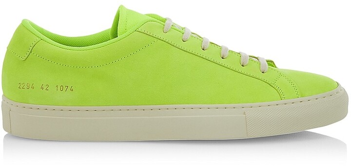 common projects neon yellow