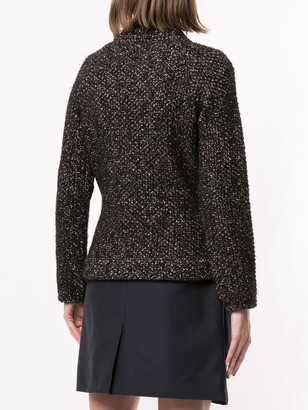 Chanel Pre Owned Boucle Tweed Jacket