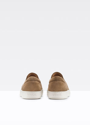 Vince Ace Perforarted Suede Sneaker