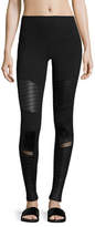 Thumbnail for your product : Alo Yoga High-Waist Moto Sport Leggings with Mesh Panels
