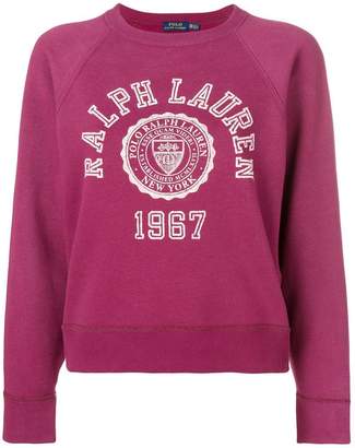 Polo Ralph Lauren collegiate fleece jumper