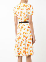Thumbnail for your product : Carolina Herrera butterfly sash shift dress