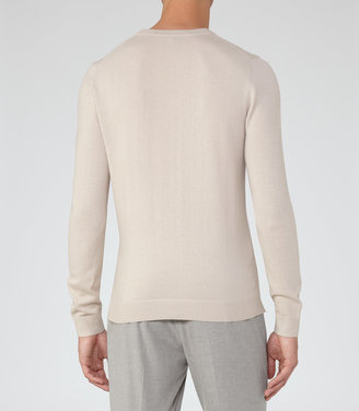 Reiss Kew Embroidered Jumper