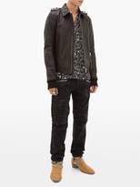 Thumbnail for your product : Amiri Bandana-strap Buckled Suede Boots - Mens - Brown