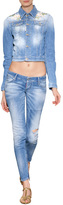 Thumbnail for your product : DSquared 1090 Dsquared2 Embroidered Denim Jacket