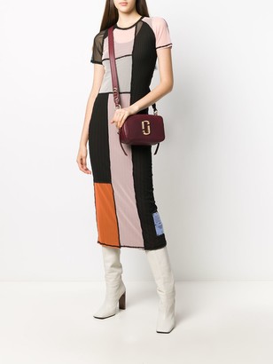 Marc Jacobs Zip-Up Leather Crossbody Bag