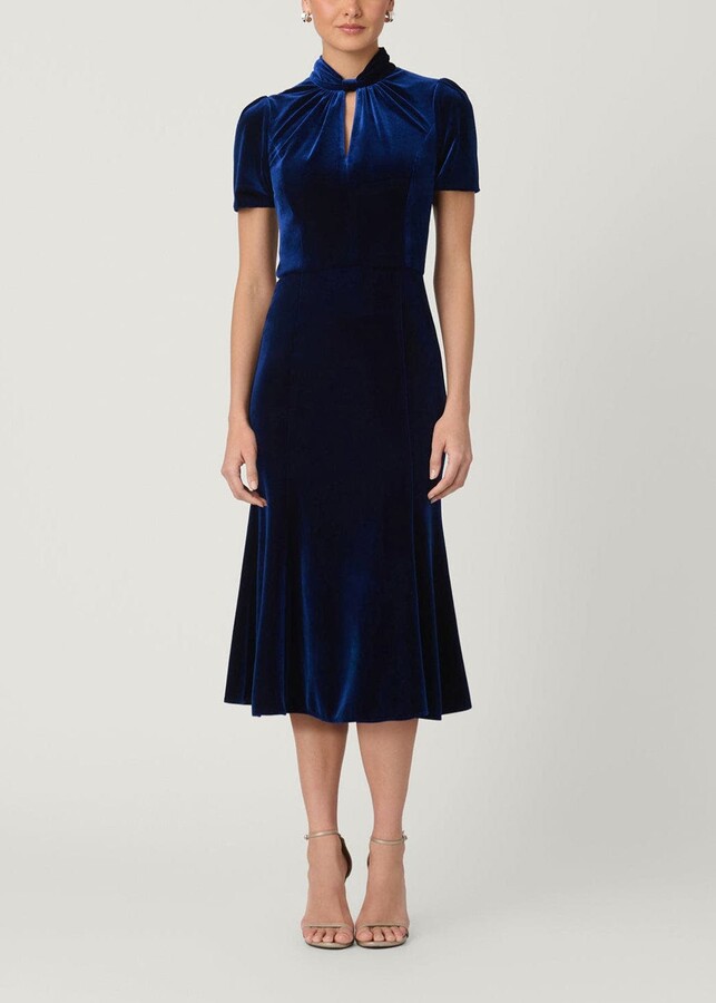Shoshanna Allegra Stretch Velvet Dress